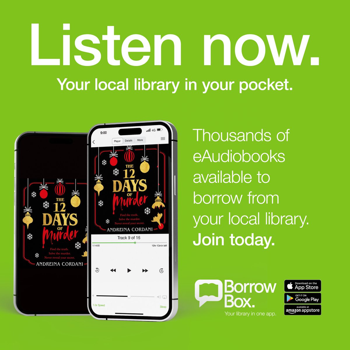 Norfolk Libraries - Norfolk County Council (@norfolklibs) on Twitter photo Our December #BookoftheMonth titles on the <a href="/BorrowBox/">BorrowBox</a> app are two festive favourites 🎄🎄🎄
Available to download instantly until 29th January.
Find out more norfolk.borrowbox.com Our December #BookoftheMonth titles on the <a href="/BorrowBox/">BorrowBox</a> app are two festive favourites 🎄🎄🎄
Available to download instantly until 29th January.
Find out more norfolk.borrowbox.com