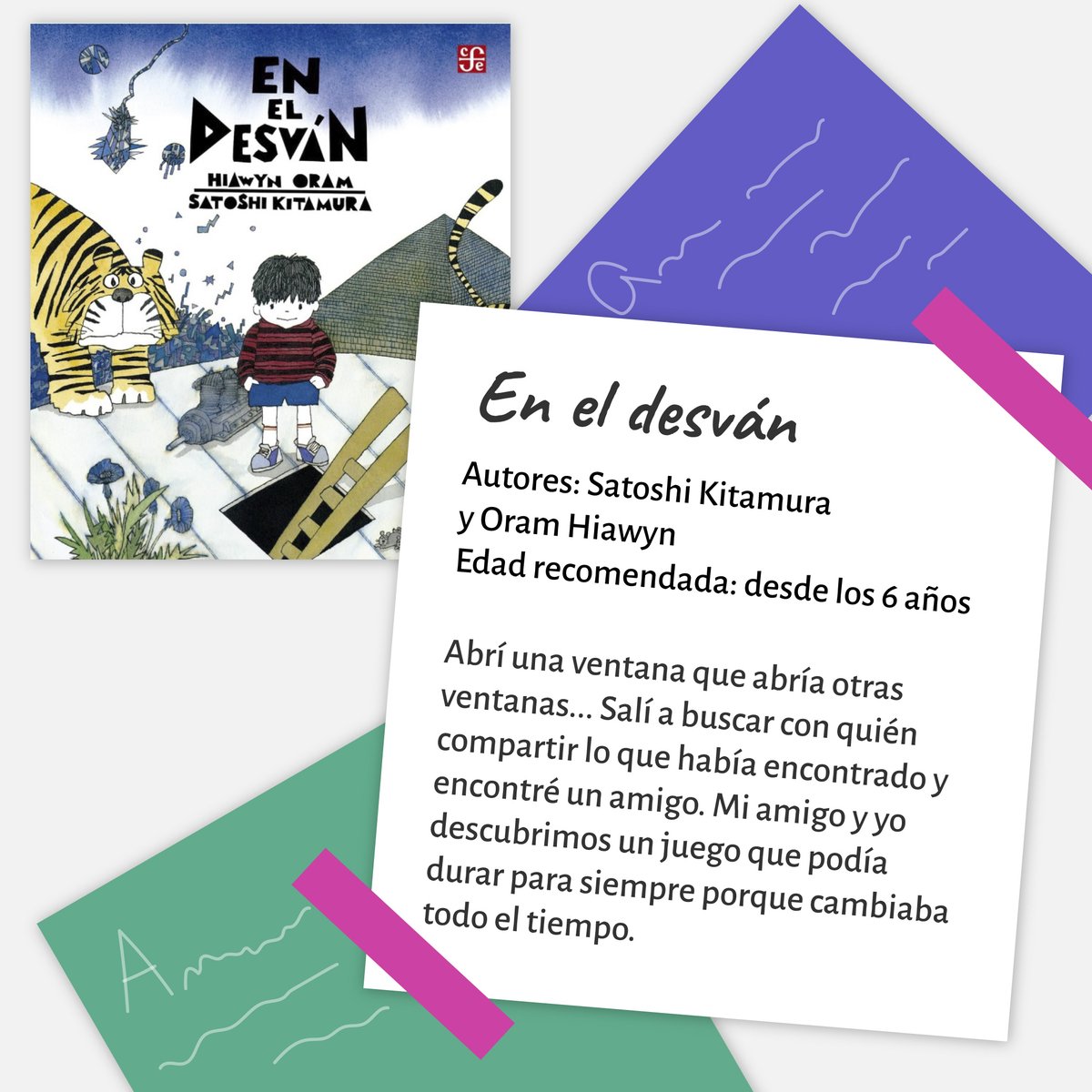 CEPI_Chile's tweet photo. ¡Descubre nuestras recomendaciones y anima a los niños a aprender jugando!
📖👩‍🏫 #MesdelaEducaciónParvulara #porunchilequelee #LibrosInfantiles #JugarEsAprender https://t.co/raZqBhadsE