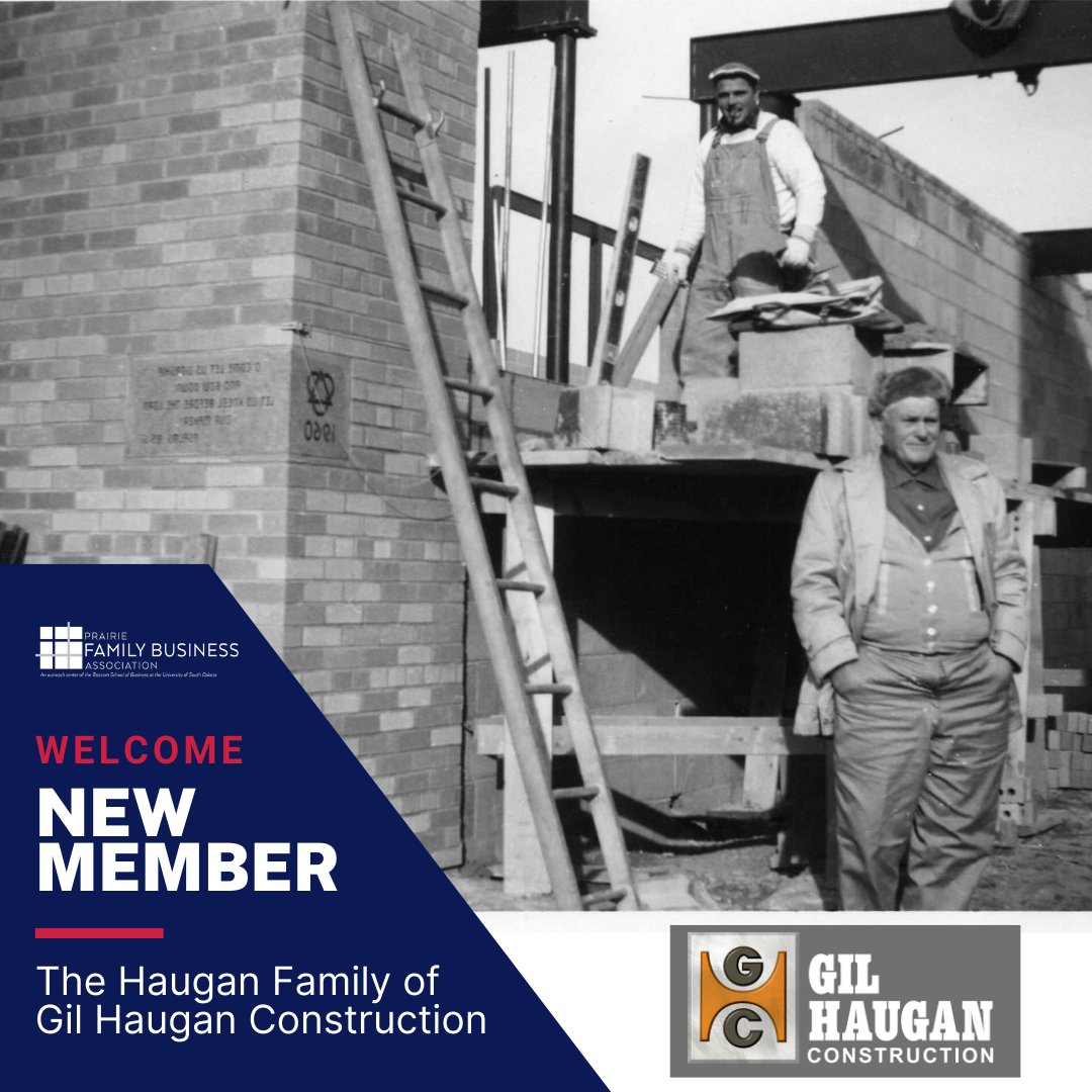 Introducing our newest #PFBAmember, Gil Haugan Construction, based in Sioux Falls, SD. Founded in 1960, Gil Haugan Construction is now in its third generation of leadership, with Gil Haugan II as President and Gil Haugan III leading special projects.

gilhaugan.com