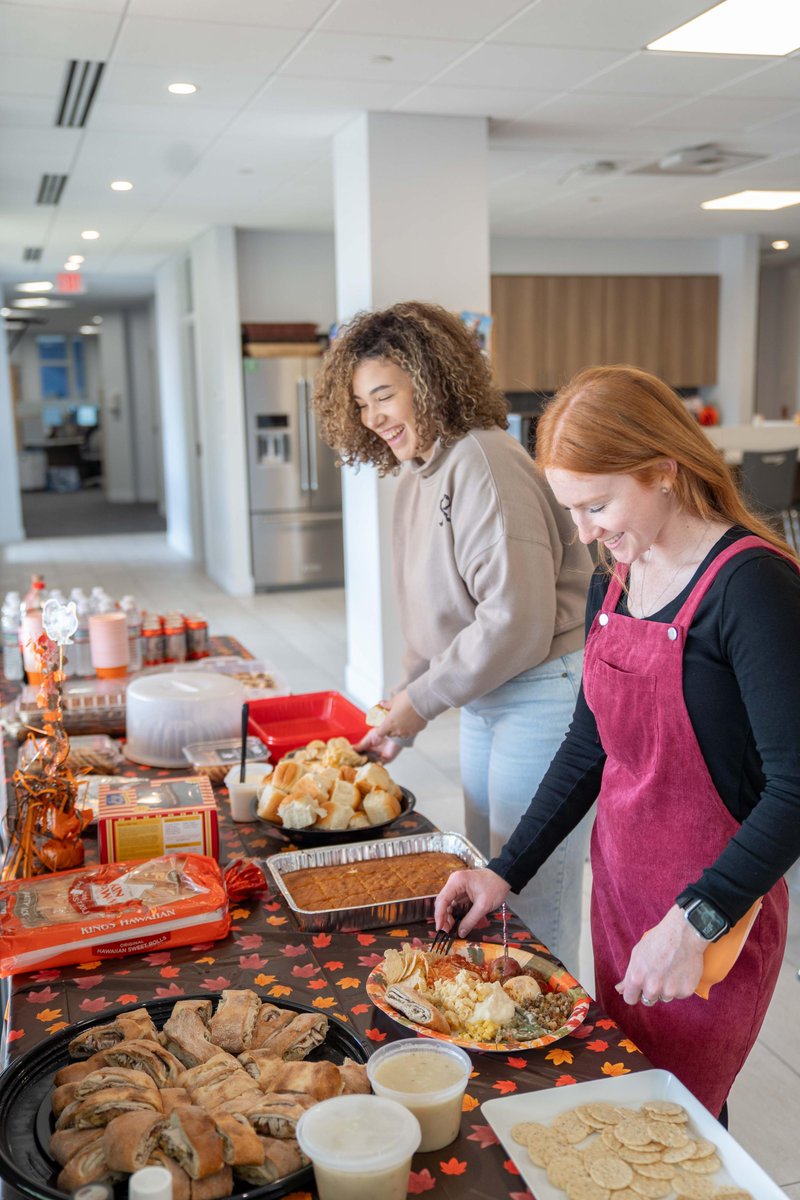 #HappyThanksgiving from our Dellbrook|JKS family to yours! 🦃 

Each year we are most thankful for #ourpeople, who are not only talented at building great projects, but also fantastic feasts for our annual office potlucks!