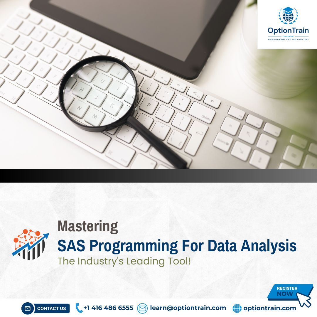 optiontrainclg's tweet image. 🌟Master the Power of Data with "SAS Programming for Data Analysis"🌟
➡️ Enroll today and become a data analysis pro: buff.ly/3vRORtD
#DataAnalytics #SASProgramming #BusinessIntelligence #DataScience #AnalyticsTraining #CareerGrowth #EnrollNow #OptionTrainCollege
