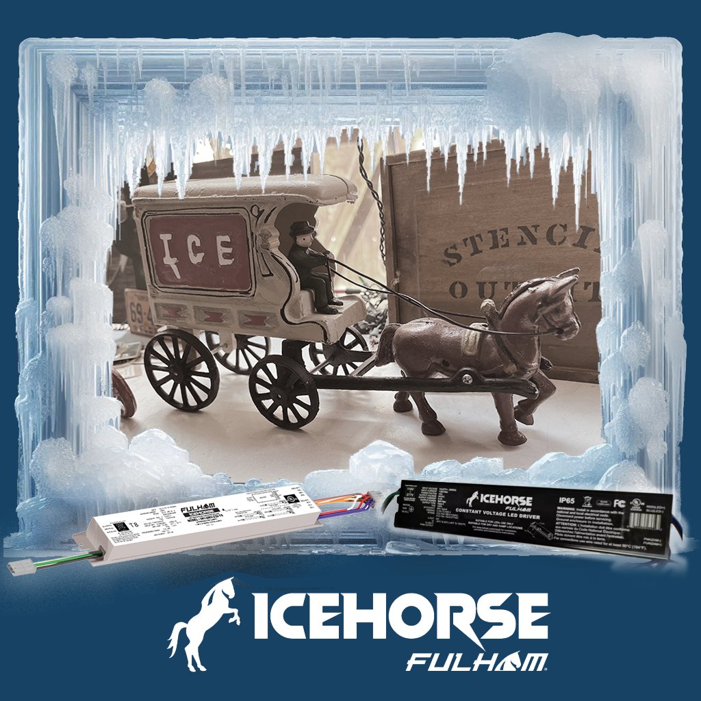 FulhamUSA's tweet photo. ICYMI... Fulham has launched an expansion of its #lowtemperature lighting solution IceHorse series, with 3 NEW Constant Voltage (IHCV) #LEDdrivers for fridges, freezers & more! Have a look at the specs! https://t.co/dqr8bn979G https://t.co/h8c8w18nqs