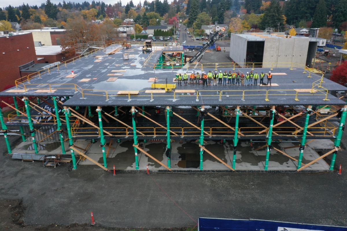 VaproShield's tweet photo. To ensure long-term durability and moisture management of the #masstimber structure, WrapShield SA Self-Adhered, WallShield IT Integrated Tape, and SlopeShield Plus Self-Adhered were meticulously installed.

https://t.co/KOutHRr0Xd https://t.co/gZMiK0kUNW