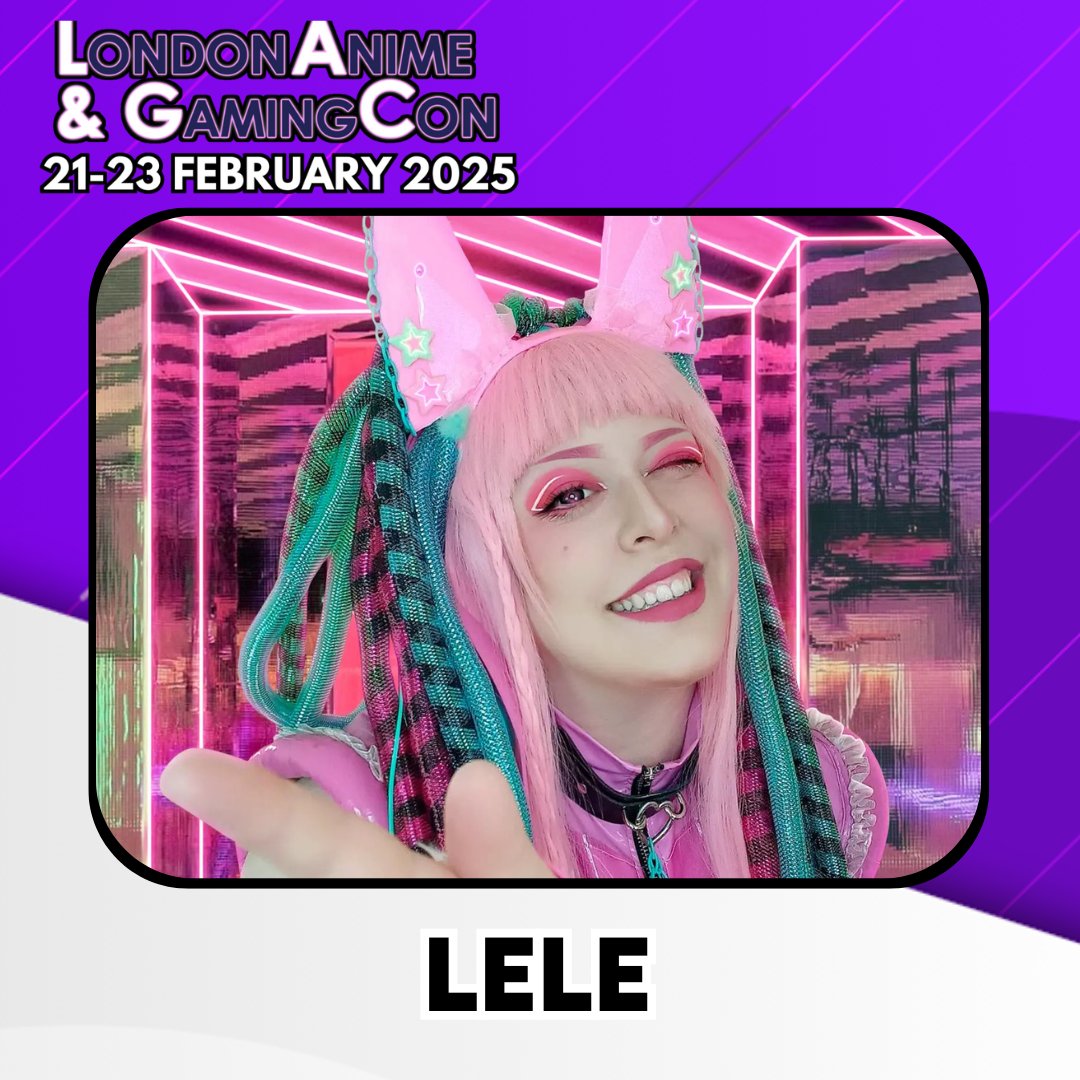 Joining our incredible performer lineup for London Anime &amp; Gaming Con this 21st - 23rd February is  Internationally recognized J-Pop and Electronica Idol LELE!

Read more about LELE at: smpl.is/9w4y5

#LondonAnimeCon #AnimeConUKLondon #UKConventions