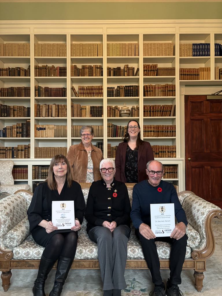 Centre for Innovation and Research in Aging (@agingresearchca) on Twitter photo Happy to honour these Lieutenant Governor Award winners at the #AgingSymposium with <a href="/LtGov_NB/">L'hon. / The Hon. Louise Imbeault</a>. They've impacted the lives of so many New Brunswick seniors. Congratulations, <a href="/garyirwinkenyon/">Gary Irwin-Kenyon</a> of <a href="/StThomasU/">St. Thomas University</a> & Bien Viellir Chez Soi Beausoliel <a href="/Cath_Bigo/">Catherine Bigonnesse, Ph.D.</a>. #CIRA #ExcellenceInAging Happy to honour these Lieutenant Governor Award winners at the #AgingSymposium with <a href="/LtGov_NB/">L'hon. / The Hon. Louise Imbeault</a>. They've impacted the lives of so many New Brunswick seniors. Congratulations, <a href="/garyirwinkenyon/">Gary Irwin-Kenyon</a> of <a href="/StThomasU/">St. Thomas University</a> & Bien Viellir Chez Soi Beausoliel <a href="/Cath_Bigo/">Catherine Bigonnesse, Ph.D.</a>. #CIRA #ExcellenceInAging