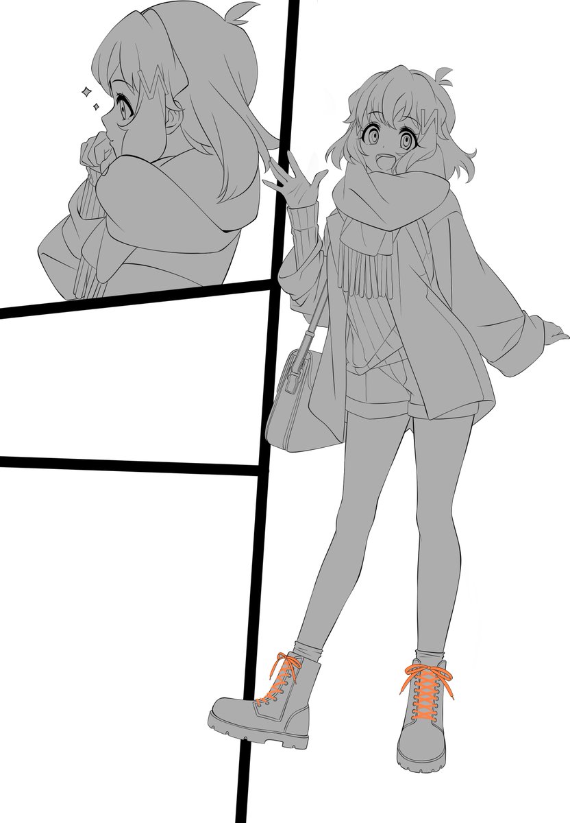毎日お絵かき2594日目
  ペン入れを開始する( ˘ω˘ )     #シンフォギア 