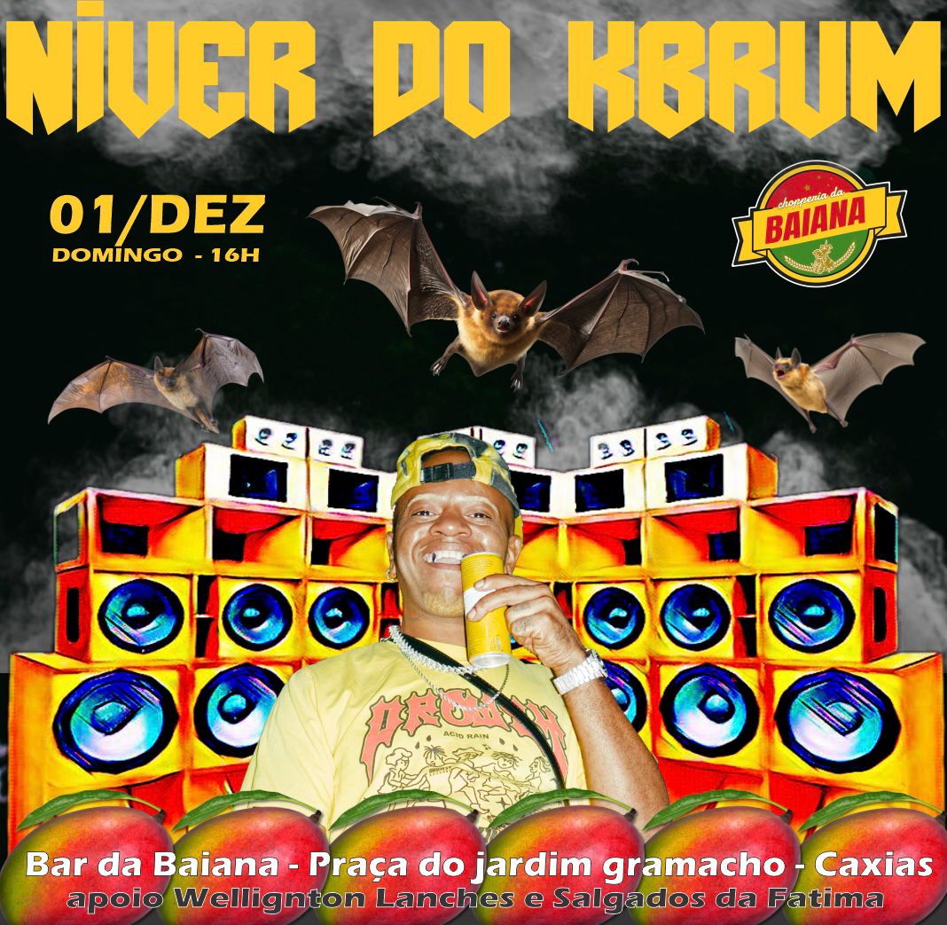 grisvlho's tweet image. Fazer o Jardim Gramacho virar Jamaica esse domingo, aniversário do homem, papai Kbrum!

Cola lá tropa!
vai ter DJ, acarajé e comida jamaicana, tu só acha isso em Caxias.
