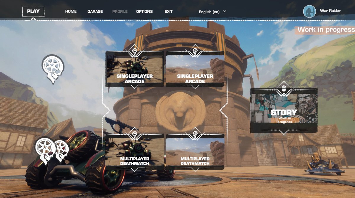 DreamBits Studio⚔️ War of Wheels ⚔️ DEMO OUT tweet media