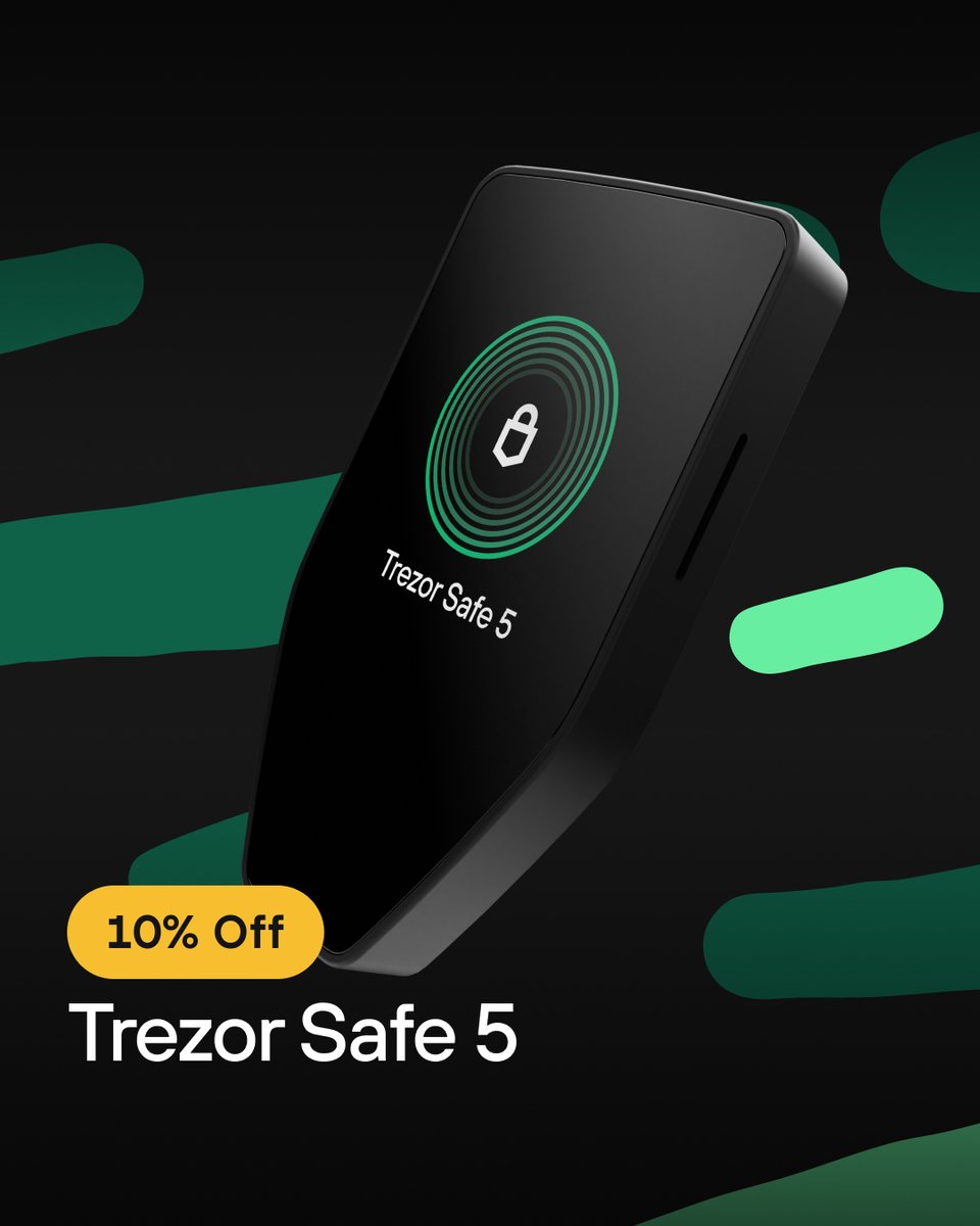 Black Friday Giveaway! 🎉

1️⃣ Follow <a href="/Trezor/">Trezor</a> 
2️⃣ Comment with your top deal from these. Include #TrezorBlackFriday
3️⃣ Tag a friend

🎁 1 Winner gets their chosen deal!

Ends Dec 6.