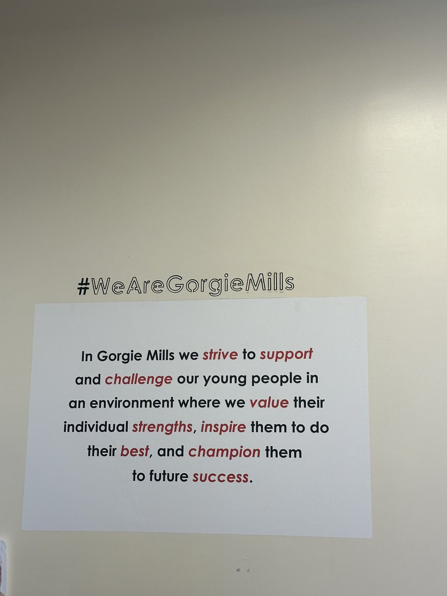 MissEmsliePE's tweet photo. Feeling inspired after visiting @GorgieMillsHS! Seeing and hearing the transformation in so many pupils is truly motivational. The connections staff have formed with students clarified my ‘why’ for being a PE teacher. Thanks again, @KeithMillar78, for this opportunity! 🙌 https://t.co/jF1SKy6Rd0