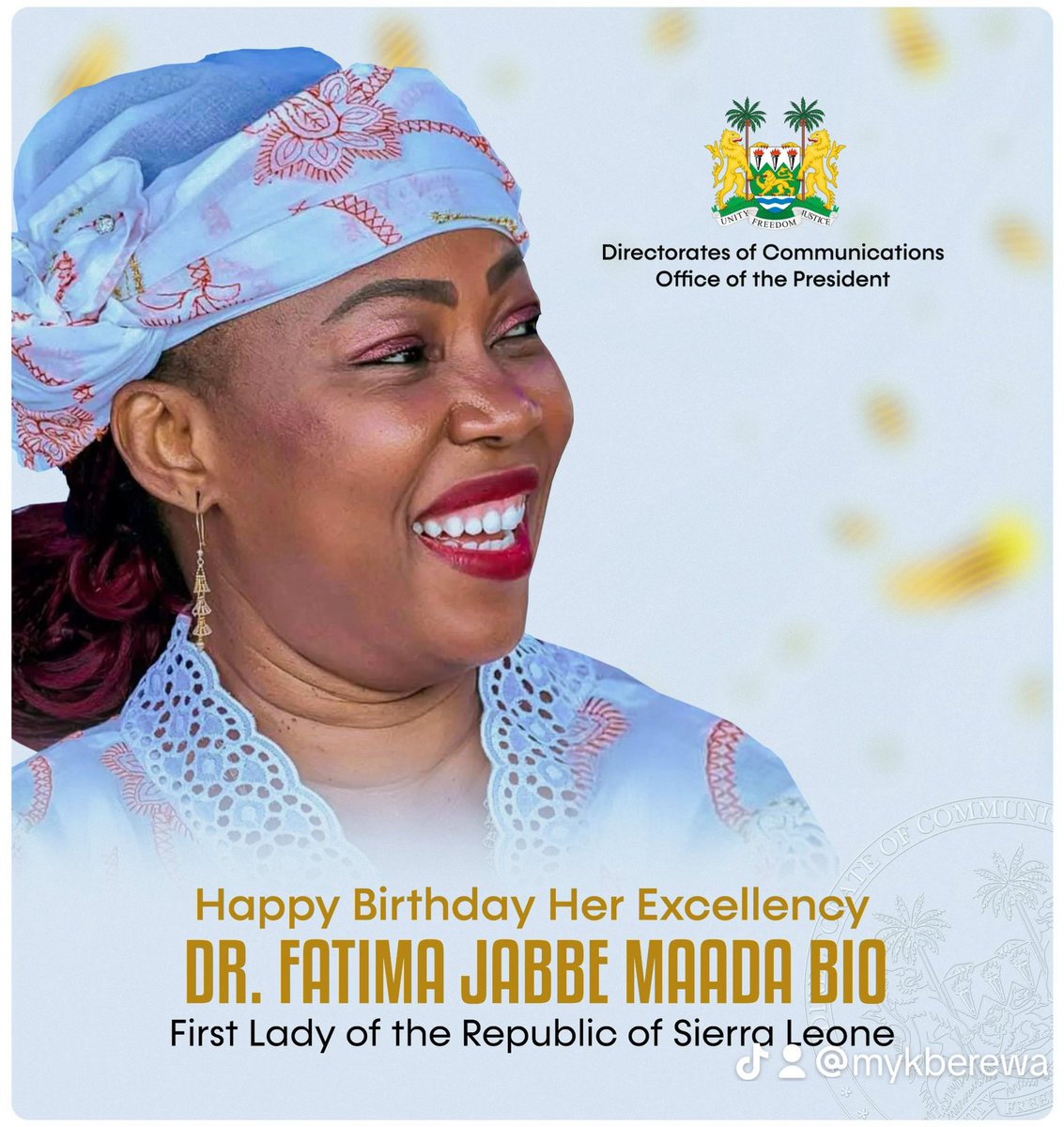 Happiest Birthday Queen Mother #SierraLeone