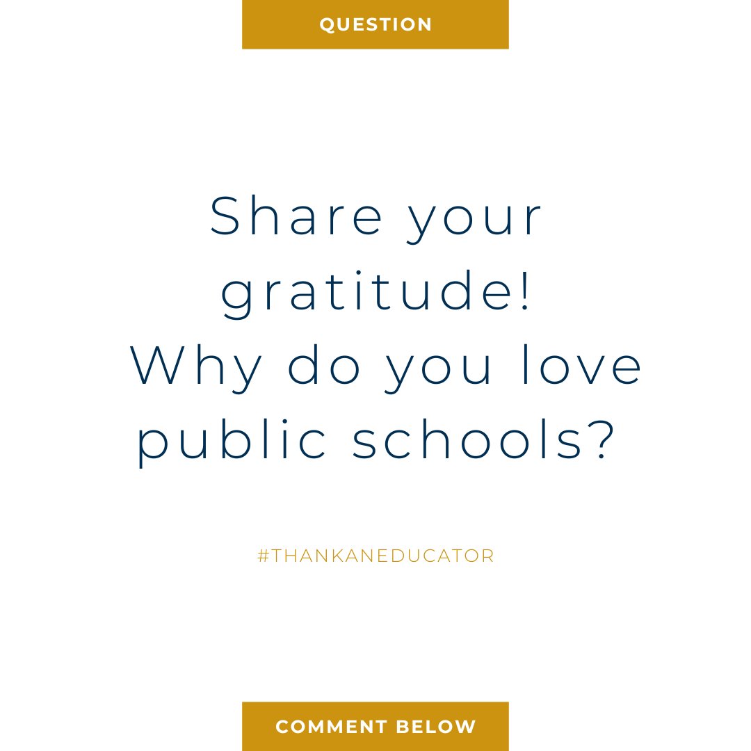 FloridaEA's tweet image. Thanksgiving is tomorrow! In the spirit of gratitude, share one reason you’re thankful for public education. 💬👇Then, #ThankAnEducator in your community by sending them a customized note: bit.ly/3AzN9QE #PublicEducationMatters