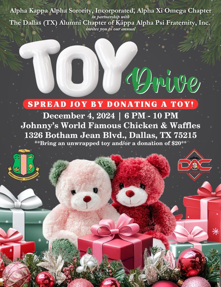 toosuave90's tweet photo. It's that time of the year where we all give because someone paid the ultimate sacrifice for us. Help support this wonderful joint community service TOY DRIVE event partnered by the AKAs and Kappas Wednesday, December 4, 2024. #toys #Christmas2024 @SWProvince @HBCUBuzz @NPHCHQ https://t.co/2HBRdHGXbb