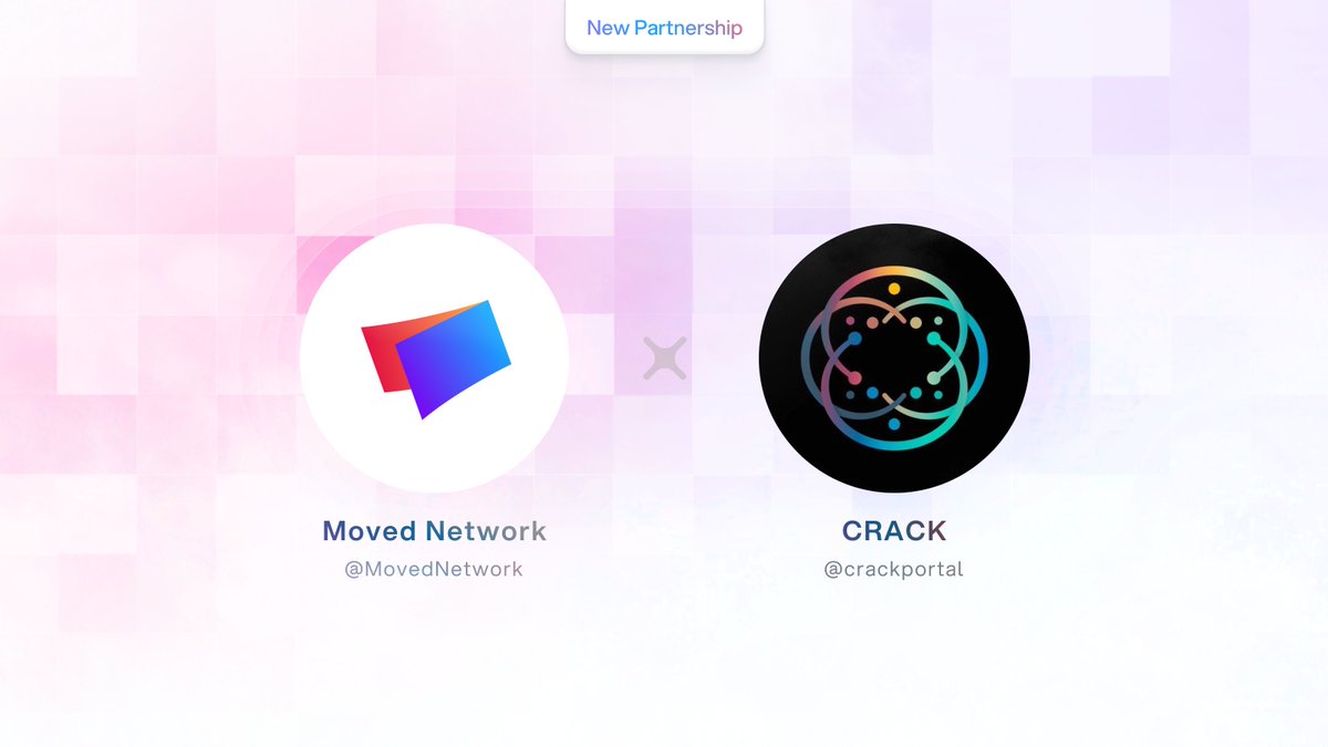 Umi_Network's tweet image. 🚨 #MovedNetwork has been CRACKED 🚨

Welcome @CrackPortal to the Moved ecosystem! ✈️

Transforming #Web3 entertainment by integrating a #GameFi Hub, #NFT Marketplace, and #DEX into a seamless all-in-one platform, Crack is a huuuge addition to our amazing ecosystem! 🎮🖼️💱