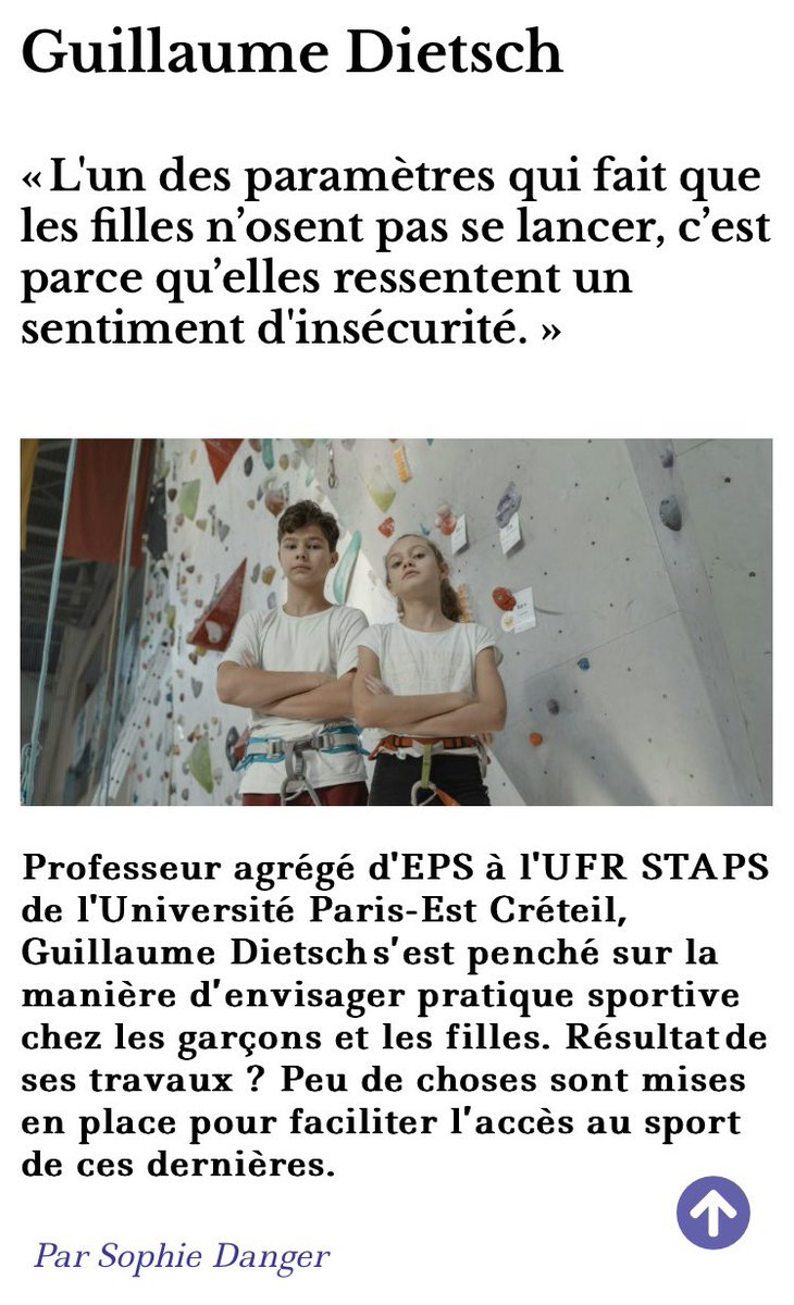 Guillaume Dietsch (@gdietsch1) on Twitter photo Un grand merci Ă <a href="/sofdanger/">sophie danger</a> pour la qualitĂ© de nos Ă©changes. Un format dâarticle pour <a href="/ablock_mag/">ĂBLOCK!</a> qui permet dâapprofondir des enjeux essentiels : lâaccĂšs (les inĂ©galitĂ©s) Ă la pratique sportive pour les filles et les garçons.
<a href="/valeriedomain/">valerie domain</a>
đ ablock.fr/guillaume-diet⊠Un grand merci Ă <a href="/sofdanger/">sophie danger</a> pour la qualitĂ© de nos Ă©changes. Un format dâarticle pour <a href="/ablock_mag/">ĂBLOCK!</a> qui permet dâapprofondir des enjeux essentiels : lâaccĂšs (les inĂ©galitĂ©s) Ă la pratique sportive pour les filles et les garçons.
<a href="/valeriedomain/">valerie domain</a>
đ ablock.fr/guillaume-dietâŠ