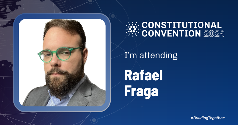 rafaelfraga_f's tweet image. Already here in 🇦🇷 to attend the 
#CardanoTechWeek and 
#CardanoConstitutionalConvention, if you're already here too, let's connect!