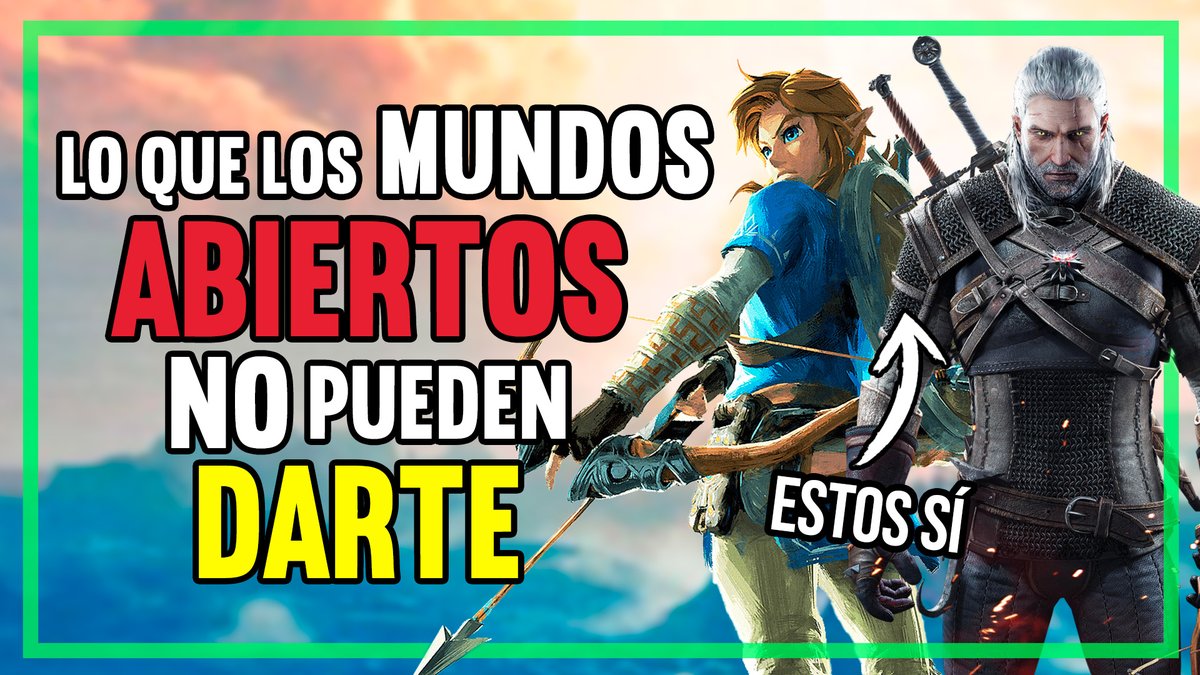Pazos_64's tweet photo. Nuevo vídeo!

Vamos a hablar de mundos abiertos y de juegos lineales. Del aplauso a la abiertidad y el rechazo al pasillo. De la sorpresa, de lo guiado, de lo aburrido y lo excitante.

Y de muchas cosas más! Es mentira. La portada que más os mole, en youtube saldrá otra.
⬇️⬇️⬇️ https://t.co/62QNO0Ydsj