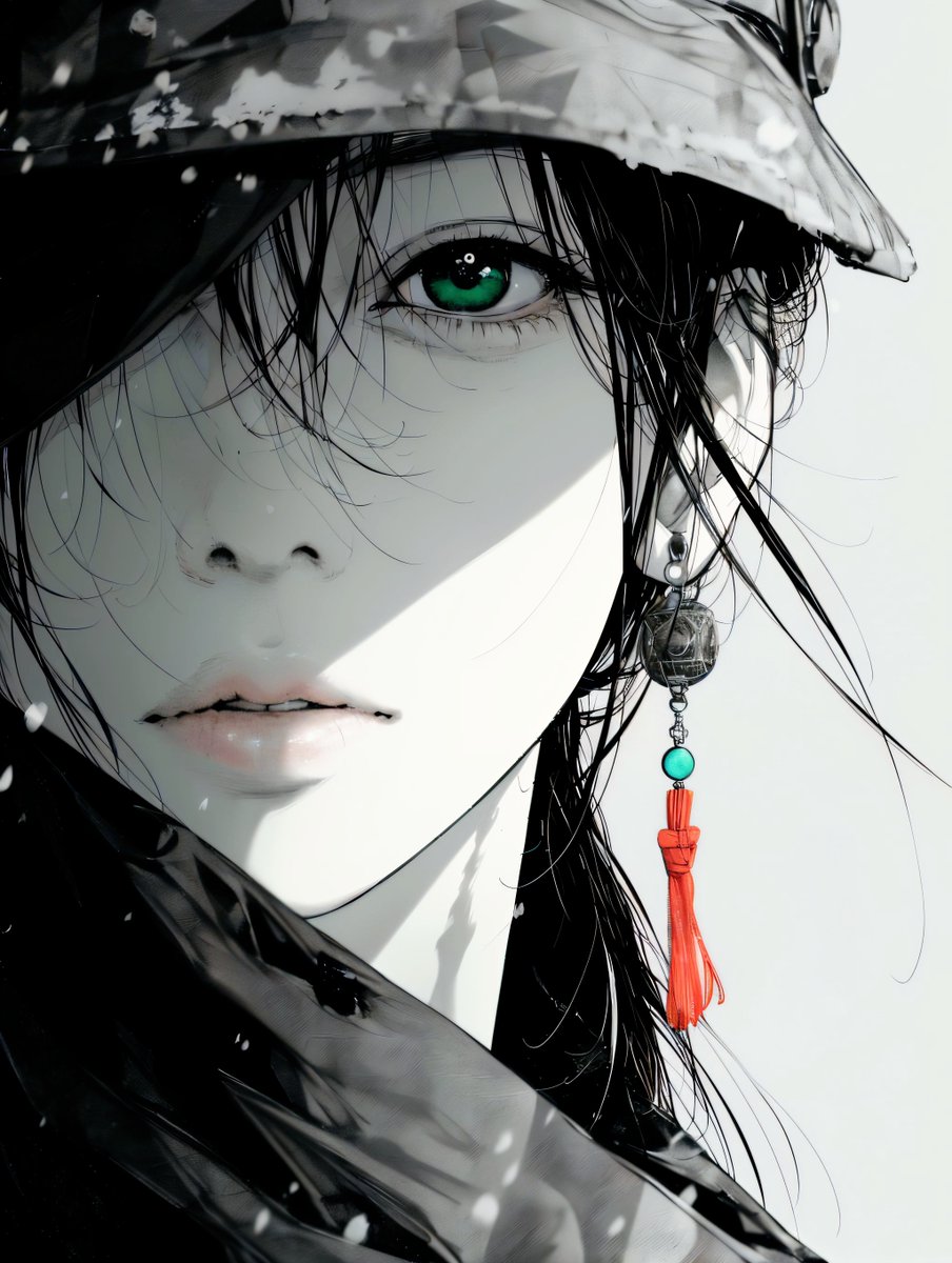sho_ai_img's tweet photo. Green eye.💚 https://t.co/Cs5BeXo18b