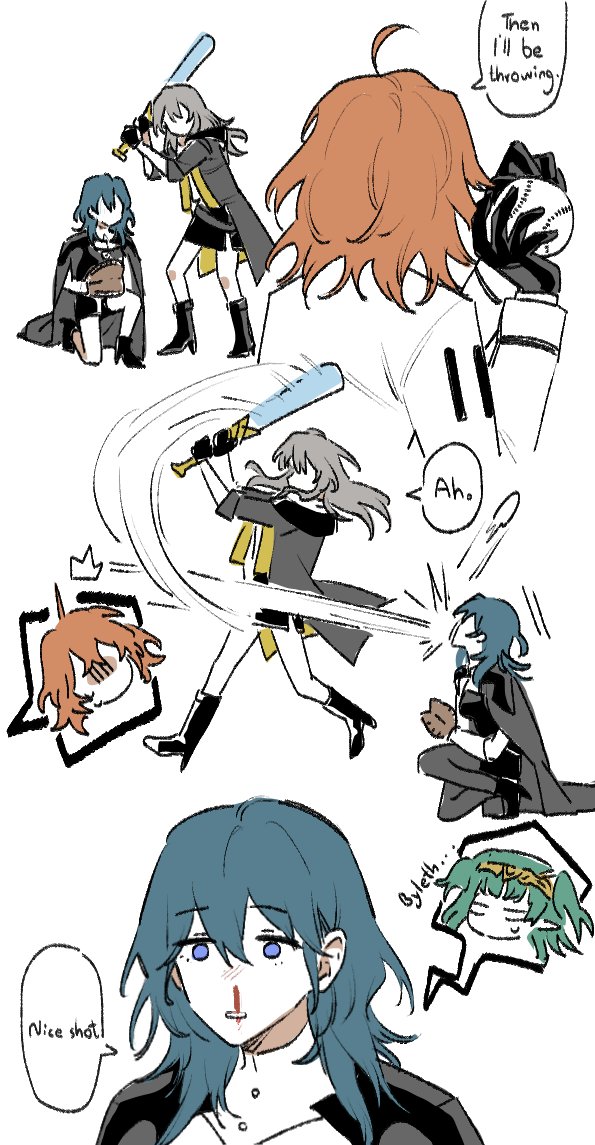 messy hair female protags
war criminal x nuclear bomb x fantasy jesus
(games are #fgo #hsr &amp; #FE3H )