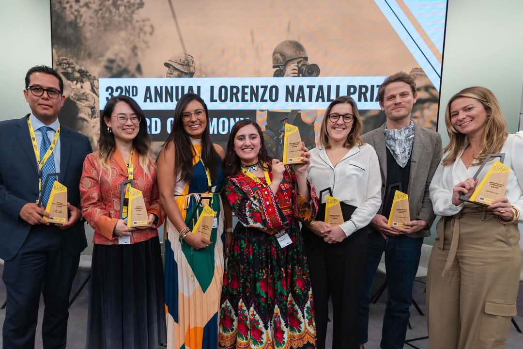 JamaimaAfridi's tweet image. I am overjoyed to share that I've been awarded the prestigious Lorenzo Natali Prize for Emerging Journalists.
I'm deeply grateful that my work highlighting the struggles of Afghan women has been recognized internationally.
#NataliPrize
#EmergingJournalist2024