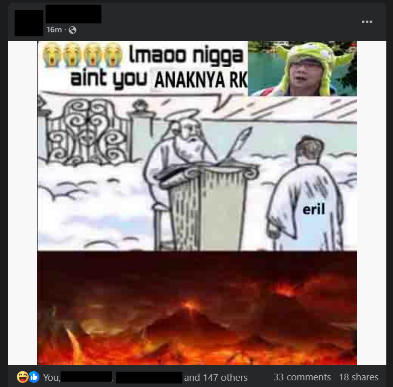 meanwhile in fb land: