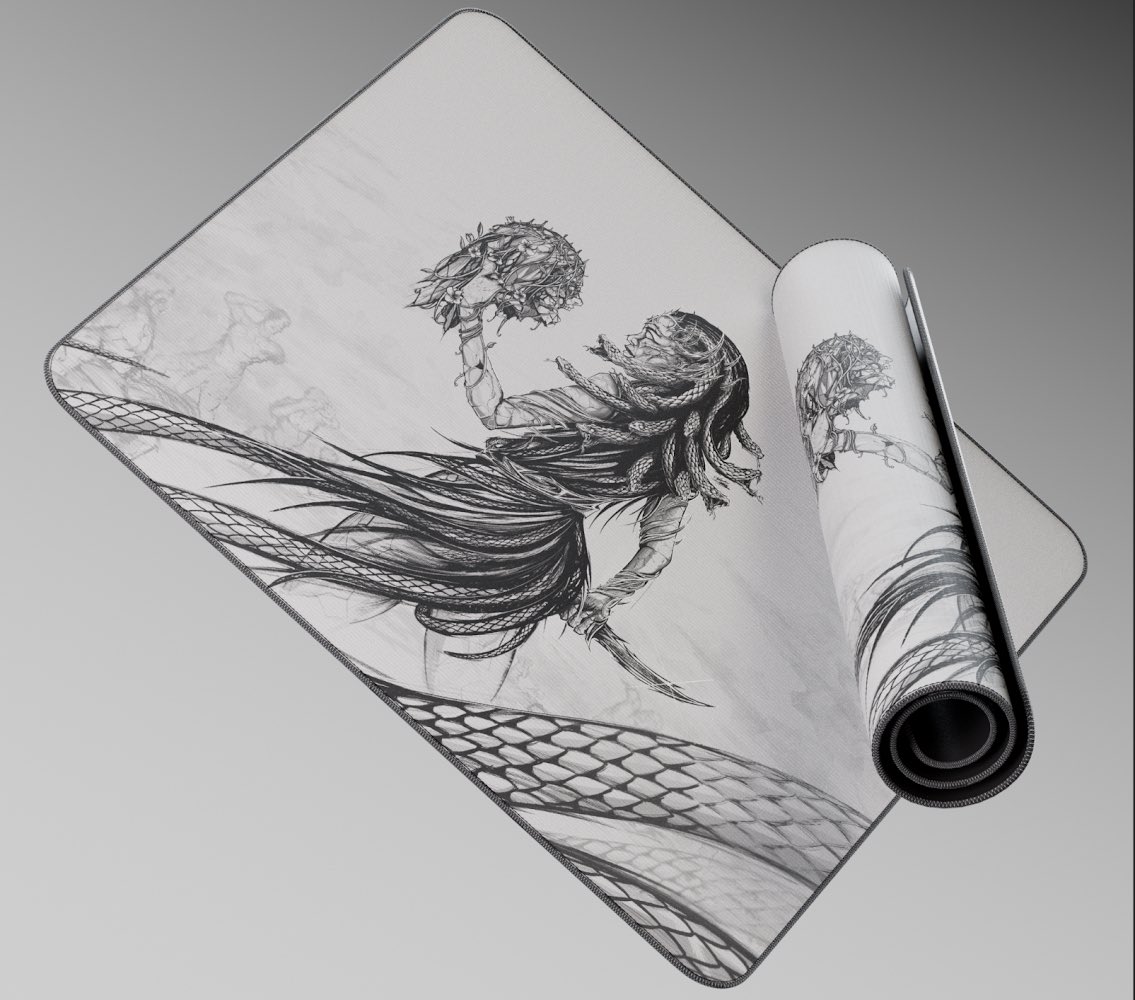 Padsmiths's tweet image. Introducing Genesis Pro - Medusa 

Limited Edition - 650 Units Worldwide

This design will never return to cloth again! 

Available  
November 30th