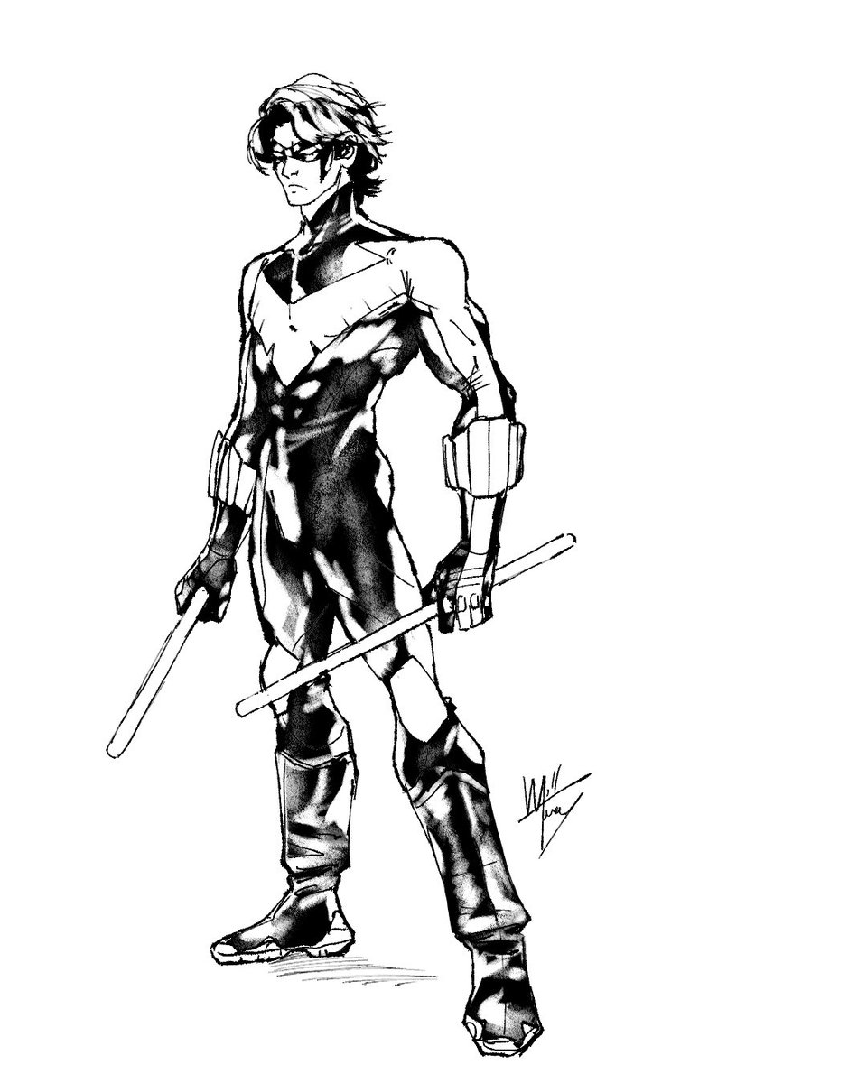 a quick Nightwing