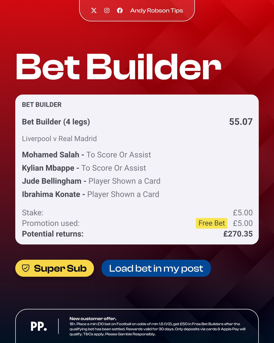 🎩 Andy’s Football Tips tweet media