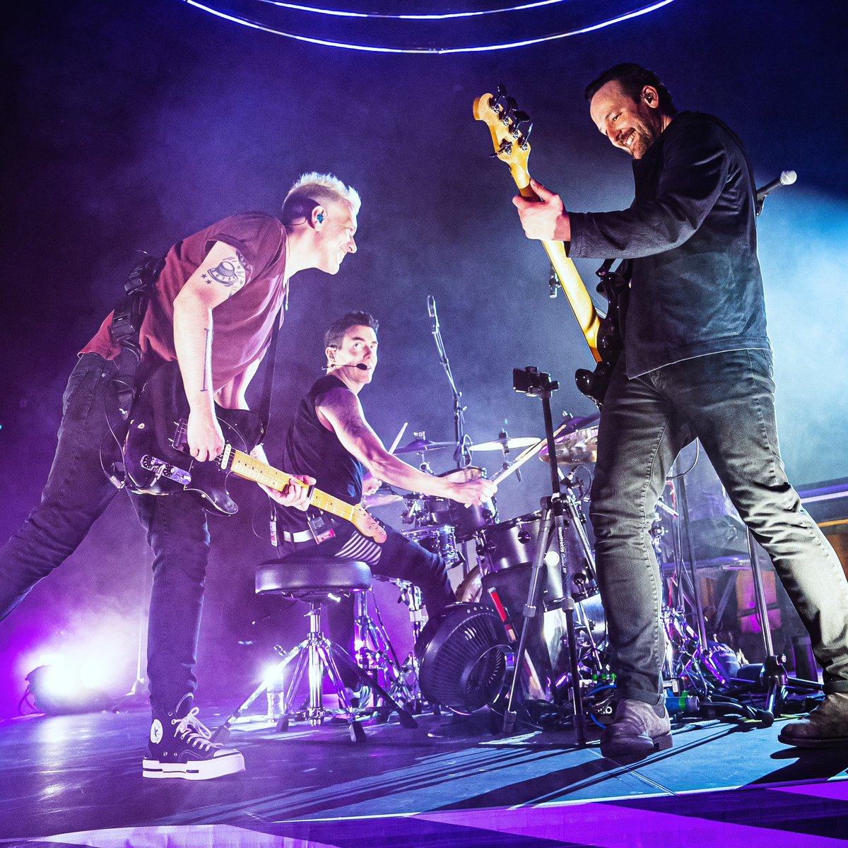 On the B-Stage last night 🎵 What a crowd @ovohydro Glasgow! Amazing! 🔥 📸 <a href="/matthewconnell/">Matthew Connell</a> #thescript #thescriptfamily #thehydro #glasgow