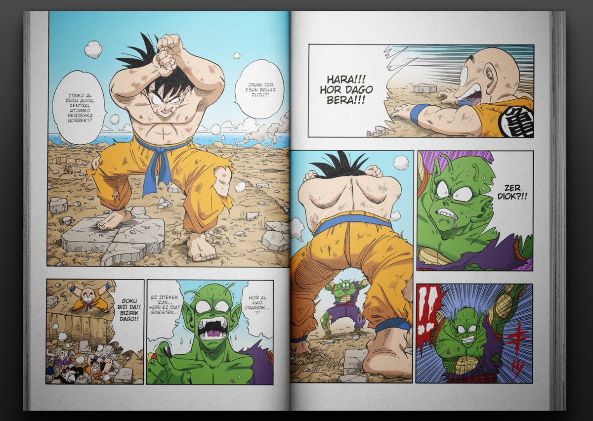 egoninobi's tweet image. 📢 Barrabana! Gaurtik aurrera DRAGOI BOLAren manga euskaraz irakur daiteke!! 🐉🟠★

🏆 Zale batek egindako lan ikaragarria da. Euskomangako manga-katalogoan aurkituko duzue.

🔸 irakurri.euskomanga.com