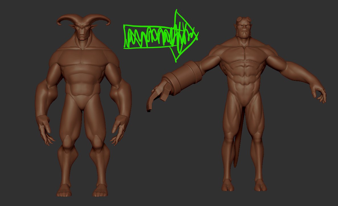 trevital237's tweet photo. #basemesh #hellboy #zbrush #highpoly https://t.co/bgcQDKbhP7
