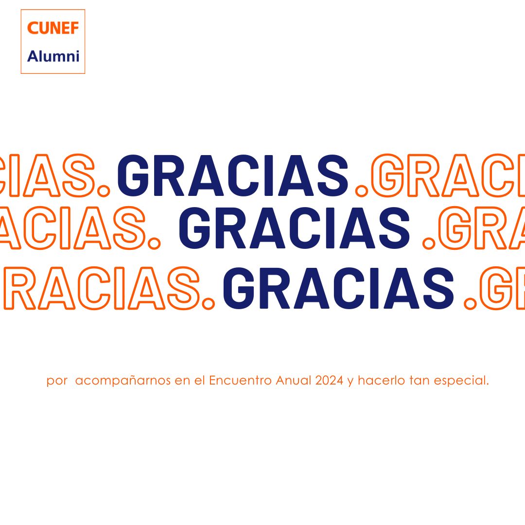 CunefAlumni's tweet photo. ¡Gracias a todos por acompañarnos en el encuentro anual CUNEF Alumni! 🙌

Fue un auténtico placer reencontrarnos con tantas caras amigas y compartir una jornada llena de inspiración, aprendizaje y, sobre todo, conexión.

#OrgulloCUNEF #EncuentroAnual #SoyCUNEFAlumni https://t.co/r8mO3kTXkd