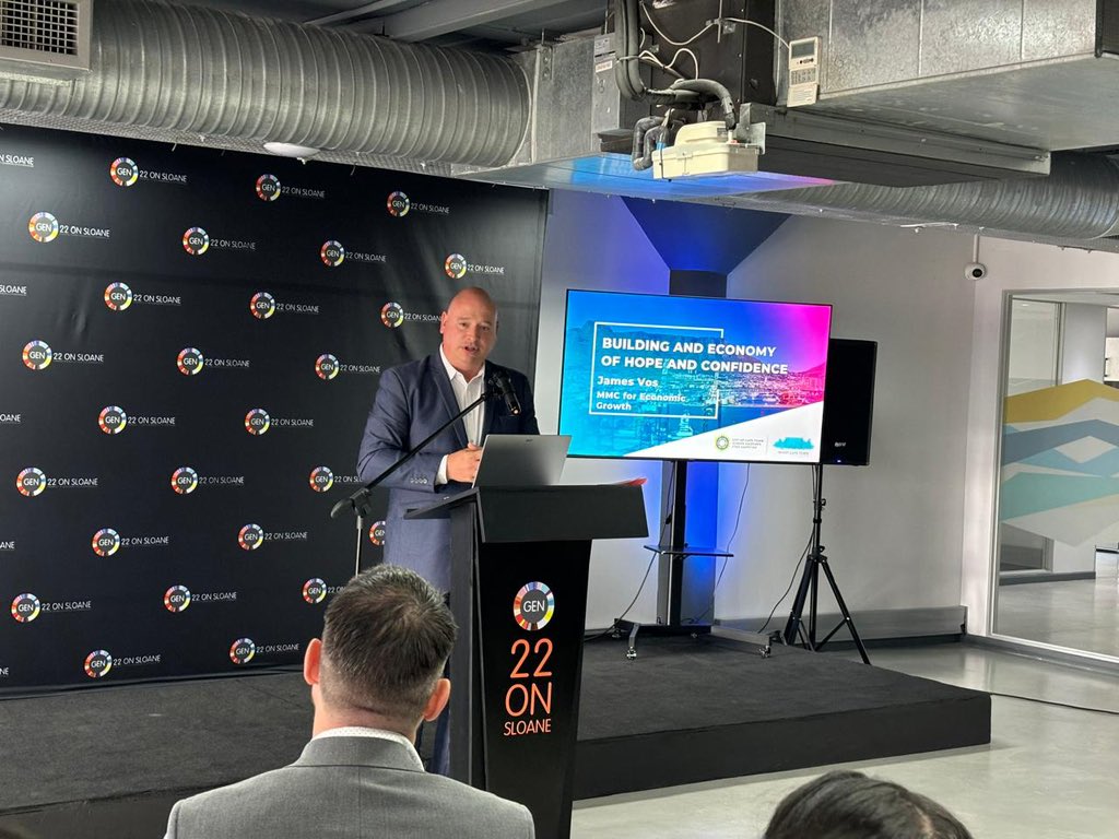 GEN22OnSloane's tweet image. Today, we had the honour of hosting the #AESIS Investor Ecosystem Engagement at our Cape Town Hub, in Green Point. 

This dynamic event brought together key early-stage investors, ecosystem players, and some of the Western Cape’s stakeholders.