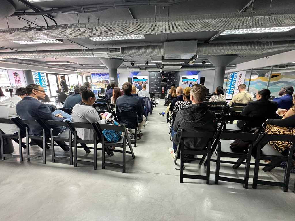 GEN22OnSloane's tweet image. Today, we had the honour of hosting the #AESIS Investor Ecosystem Engagement at our Cape Town Hub, in Green Point. 

This dynamic event brought together key early-stage investors, ecosystem players, and some of the Western Cape’s stakeholders.