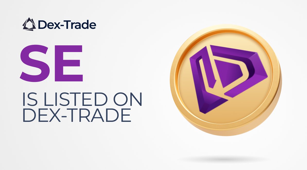 Selenium (SE) IS LISTED ON DEX-TRADE 
bit.ly/se-is-listed
The following pair is supported:
SE/USDT 
bit.ly/se-usdt

Why Trade with Us?
- At Dex-Trade, we're dedicated to making cryptocurrency trading safe, easy and affordable for everyone.
- We know that every trader