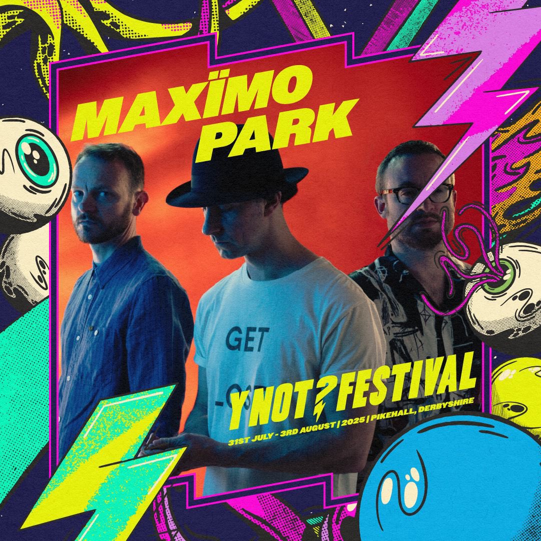 Why not come and see us at <a href="/ynotfestival/">Y Not Festival ⚡</a>? ynotfestival.com