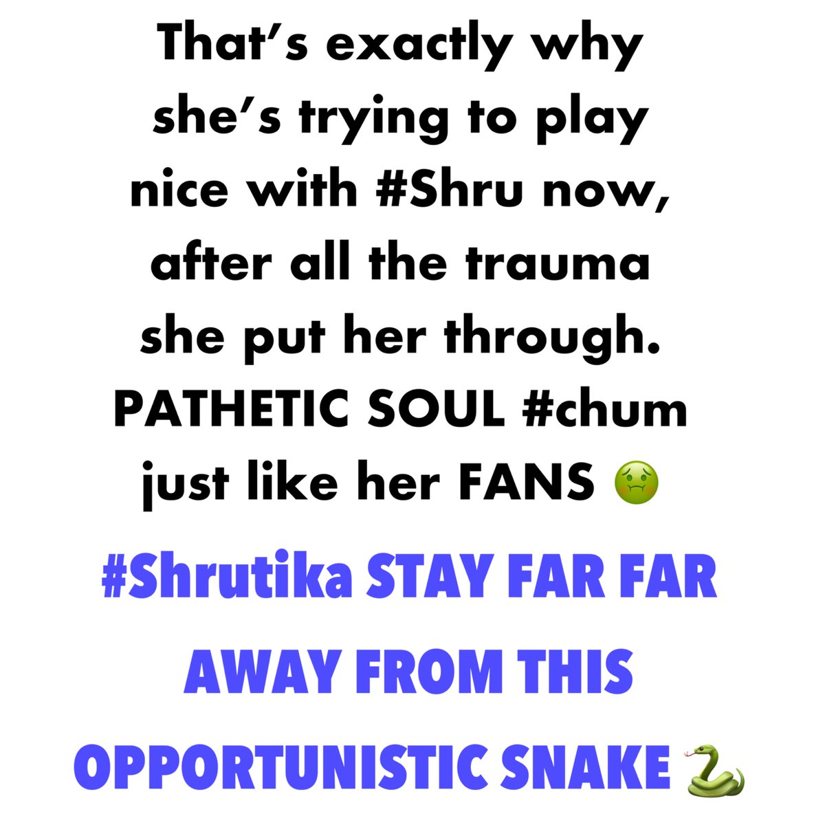 gerun1975's tweet photo. Excusez moi! 🙄 Now who is gaslighting whom? #ChumDarang knws that she is nothing in the (from her own words, and it’s TRUE) #BiggBoss18 without #ShrutikaArjun’s friendship except for being a DOORMAT for the WIMP #KaranveerMehra! 

#biggboss18 #bb18 #viviandsena  #ChahatPandey https://t.co/EIjOWCcxsQ