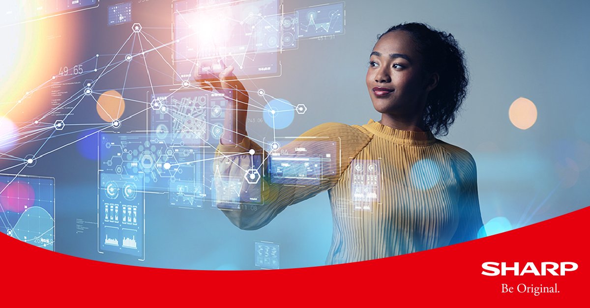 Il lavoro ibrido si sta affermando sempre più come una realtà e molte aziende stanno adottando tecnologie in grado di offrire anche a chi lavora da casa gli stessi vantaggi del lavoro in presenza. Scopri di più ➡️ sharp.it/soluzioni-per-…