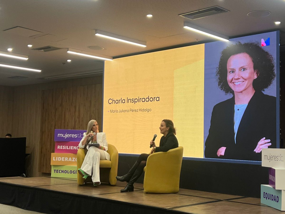 <a href="/MujeresTIC_Col/">MujeresTIC Col</a> Agradezco a <a href="/MujeresTIC_Col/">MujeresTIC Col</a> la invitación a conversar sobre el estado de la política de #IA en #Colombia y las oportunidades de liderazgo y empoderamiento por parte de más y más #mujeres amantes de la #Tecnologia.