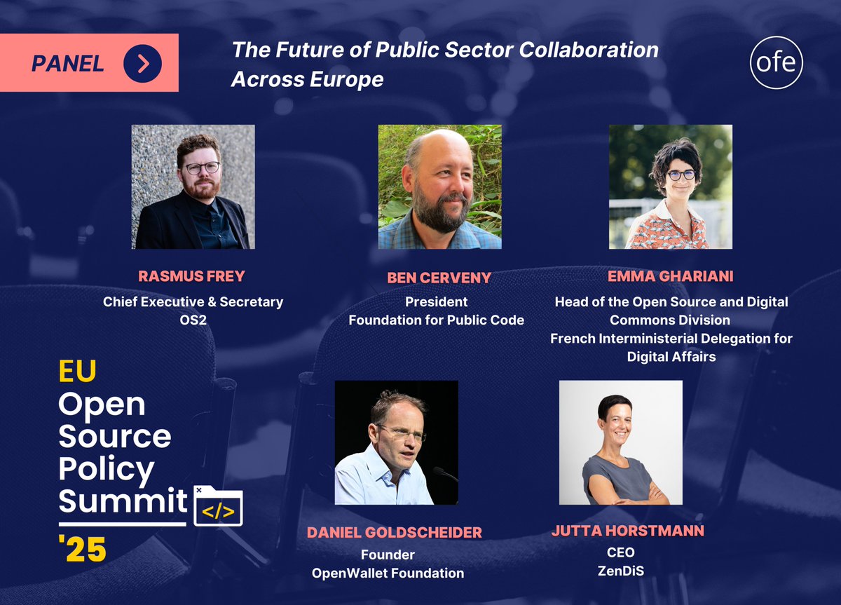 🌐 How can Europe’s public sector strengthen collaboration in open innovation? Join our panel at the Summit to explore trends, tools, and strategies shaping open digital governance.  

↘️ Visit the Summit website for the full agenda: lnkd.in/eRarQGwFLearn 
#OpenInnovation