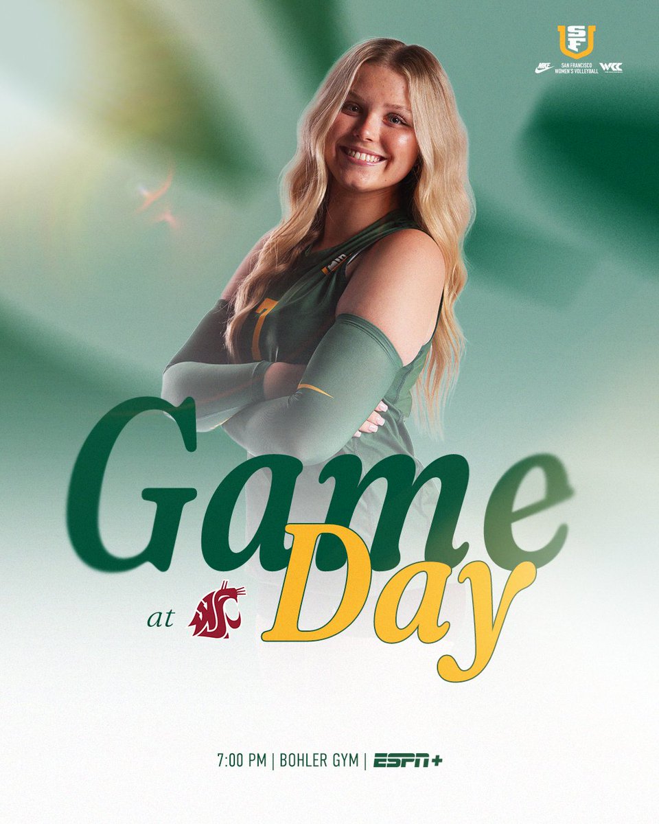 Bring on the Cougs! 💪

🆚 Washington State
⏰ 7:00 p.m.
📍 Bohler Gym
📺: t.ly/9HOc5
📊: t.ly/eDxFV

#USFDons | #WCCsports