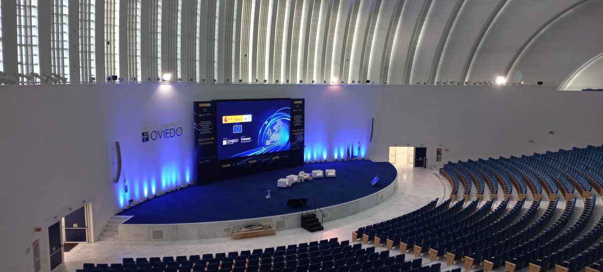 HorizonteEuropa's tweet image. 📣 Todo preparado para la 12ª Conferencia del #ProgramaMarco en 🇪🇸 España  #HorizonteEuropa “Más allá del Horizonte” 

Os esperamos mañana en Oviedo‼️

☑️ Mesas redondas
☑️ Reuniones con expertos
☑️ Exposición de pósteres 
☑️ Networking  

⏩ 12conferenciapm.cdti.es