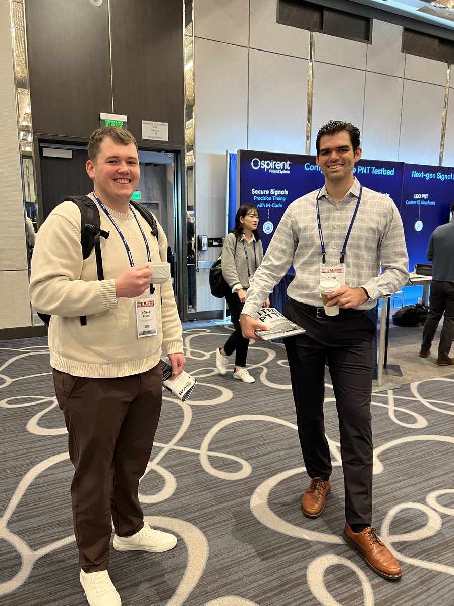 All smiles because the early bird rate for ITM/PTTI 2025 is still available for one month! Sign up now to save $200 on your registration: info.ion.org/itm