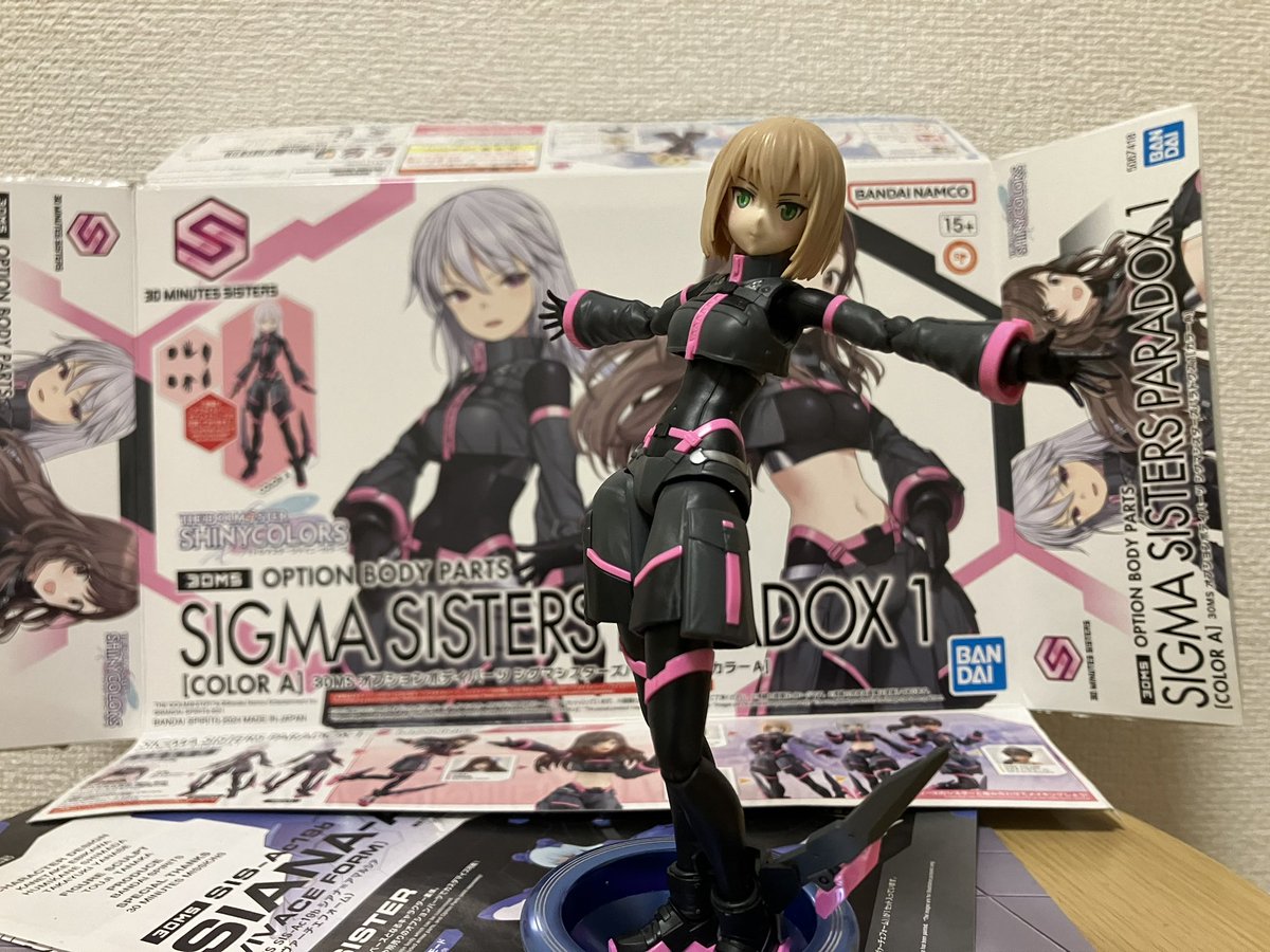 tiger6122's tweet photo. パケ絵こそネヴァリ姉貴だけど、やっぱこの衣装はお嬢ってイメージなのよな。
ともあれやっと届いたので早速パチ組み。

…元の素体、革鎧標準装備にしとくか…。

#30ms
#ティアーシャ
#アイドルマスター
#シグマシスターズパラドクス
#シャニマス https://t.co/Hnx0kdsCom