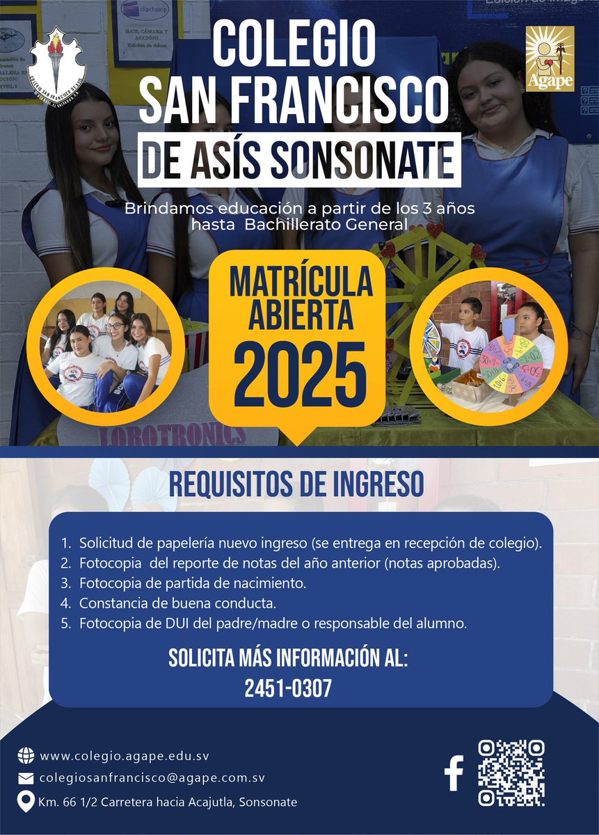 Colegio San Francisco de Asís-Ágape (@san_fran_agape) on Twitter photo 
