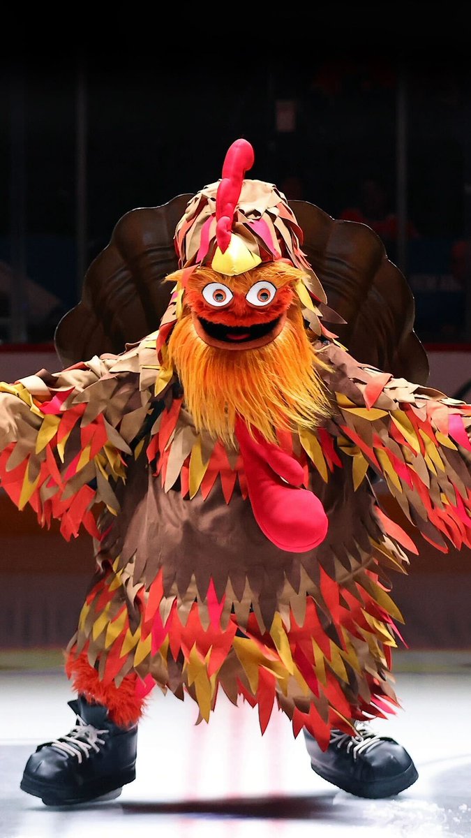 NHLFlyers's tweet image. Turkey Day is coming. Get your lock screen ready.

#WallpaperWednesday | @GrittyNHL