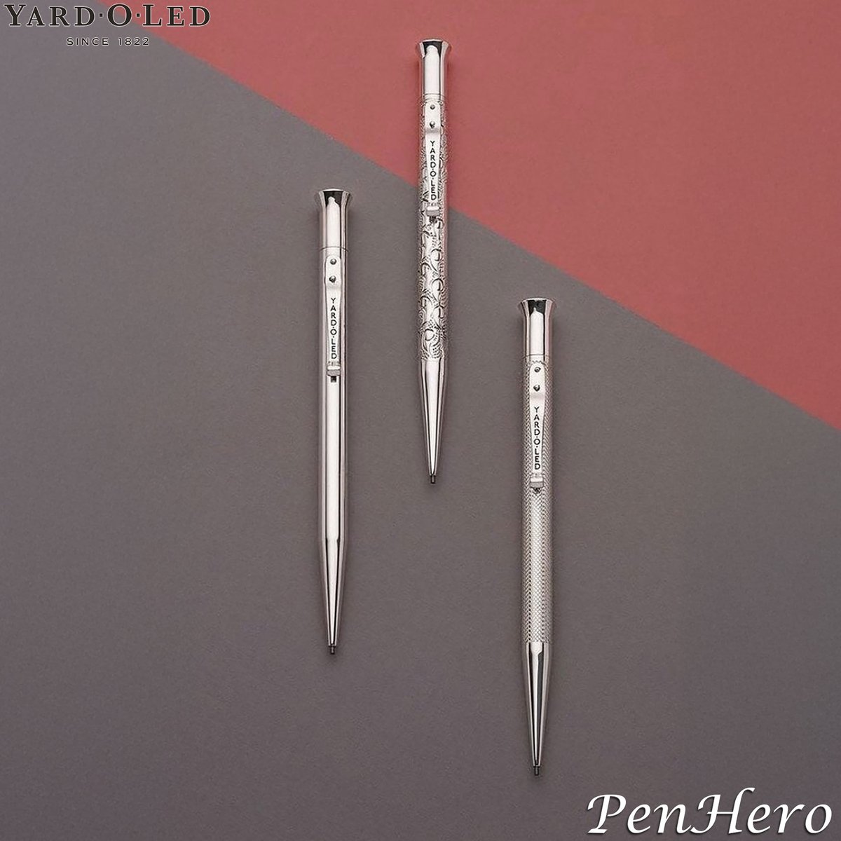 PenHero's tweet photo. PenHero now carries Yard-O-Led!
Handcrafted sterling silver ballpoint pens and matching 1.18mm Yard-O-Led pencils that take twelve 3-inch leads, truly a “yard of lead.”
https://t.co/VBv9EJHXYg
#yardoled #sterlingsilver #handcrafted #engraved #pencollecting #penhero https://t.co/3RxpmA8CWd