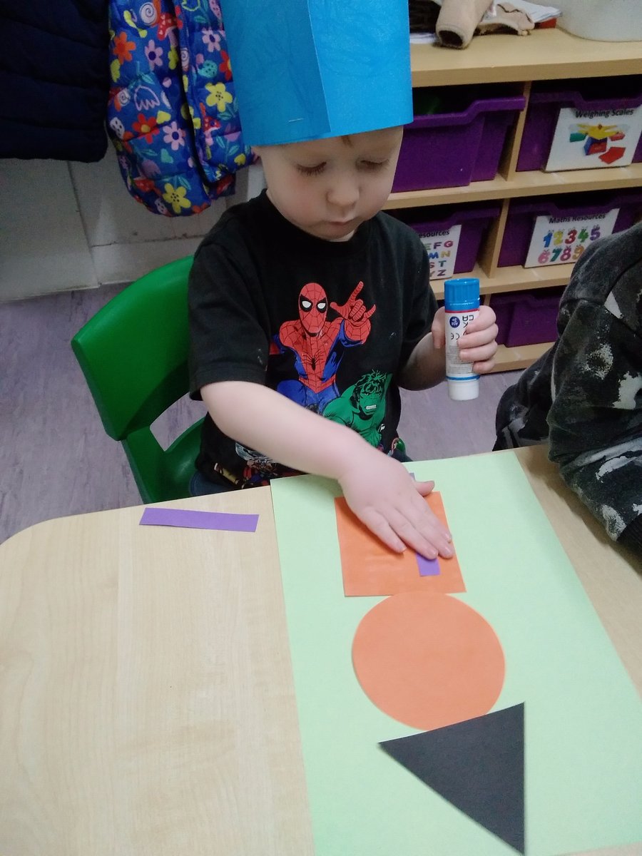 JancettGroup's tweet image. Our Ross Road nursery children in Rainbow room have been enjoying their core text ‘Winnie the Witch’ and made very impressive witches out of shapes #corebook #winniethewitch #childcare #earlyyears #nursery #wallington #carshalton