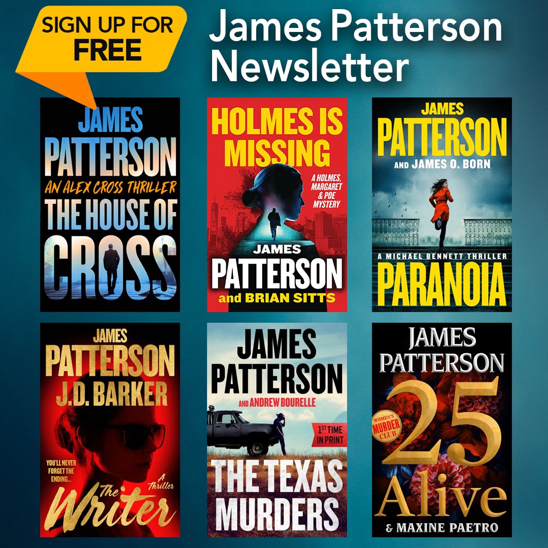 James Patterson tweet media