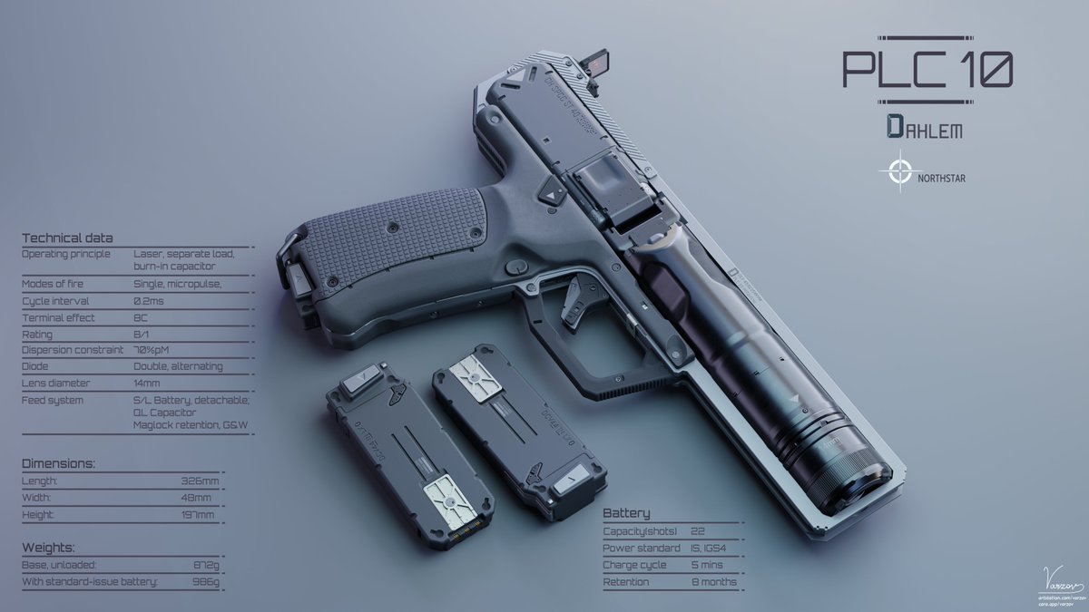 Z7000k's tweet image. "Lot 574, PLC10, market standard"
artstation.com/artwork/dyy8l3
#conceptart #b3d #hardops #boxcutter #decalmachine